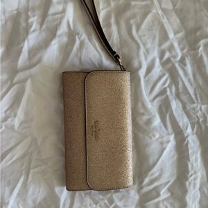 Kate Spade Shimmering Gold Wristlet